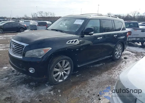 2014 Infiniti Qx80 z USA, uszkodzony, nr VIN JN8AZ2NE4E9066052